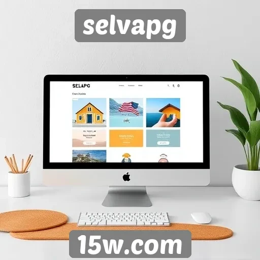 Tendências de design crescentes no site selvapg