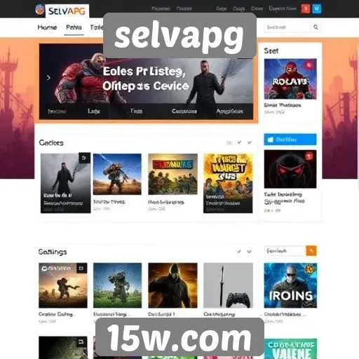 Avaliação da interface do site Selvapg para gamers
