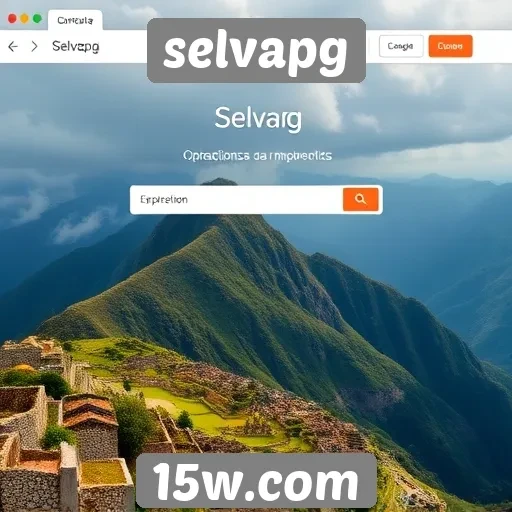 Análise das funcionalidades do site selvapg